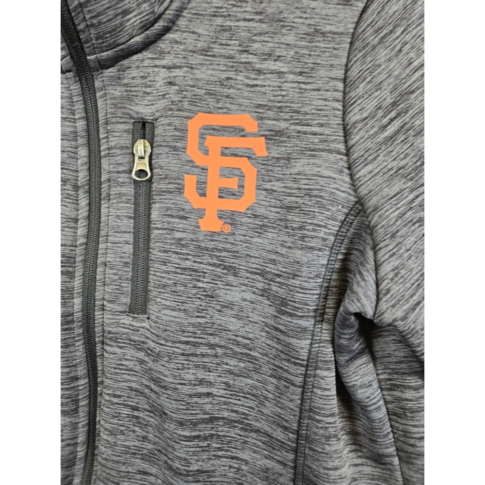 G-III Sports Carl Banks Women's  Collared Track Jacket‎ San Francisco Giants MED - Picture 8 of 8